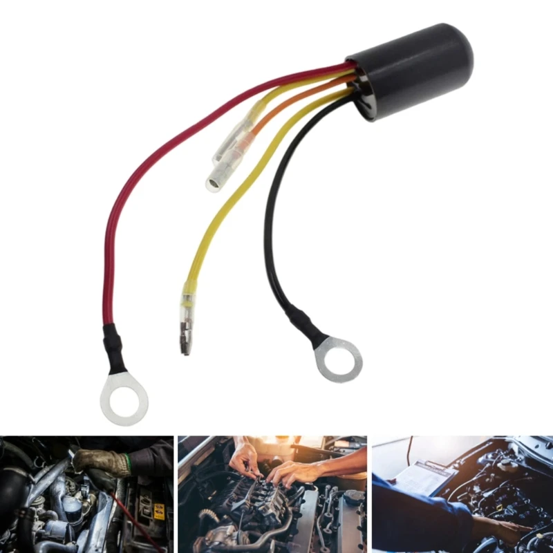 Electrical Time Delay Module Replacement Delay Module Tractor Accessories Easy Installation for Garden Tractor AM128906 X37F