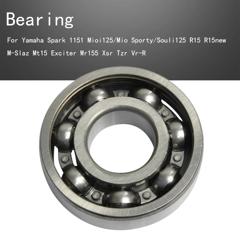 

Crankshaft Piston Bearing For Yamaha Spark 1151 Mioi125/Mio Sporty/Souli125 R15 R15new M-Slaz Mt15 Exciter Wr155 Xsr Tzr Vr-R