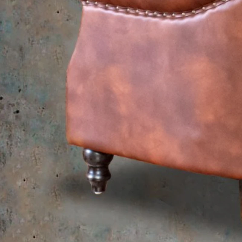 أرائك إيطالية ترفيهية للفنادق أرائك صالة غرفة المعيشة الكسولة أثاث من الجلد الصناعي O Sofá MHSF