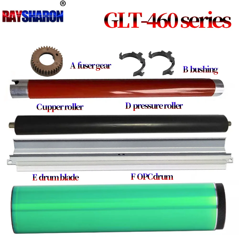 Fuser Upper Roller Gear Pressure Roller For Samsung CLP-360 362 363 364 365 366 367 368 CLX-3305 3306 366 360 365 410 460 480