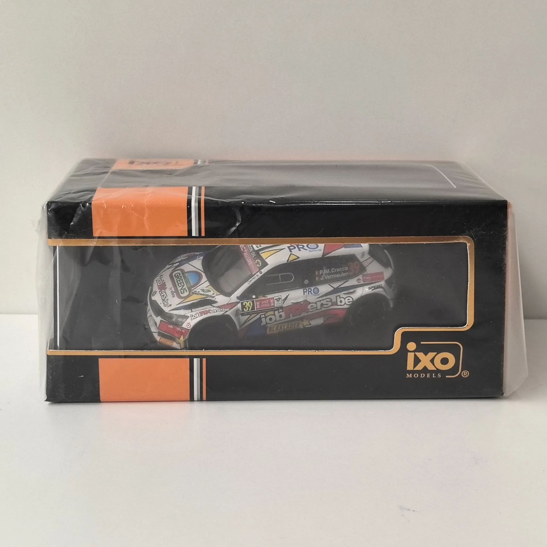 Diecast IXO 1/43 Scale SKODA FABIA EVO #39 2021 Skoda Racing Alloy Car Model Collectible Toy Gift Souvenir Display Ornament