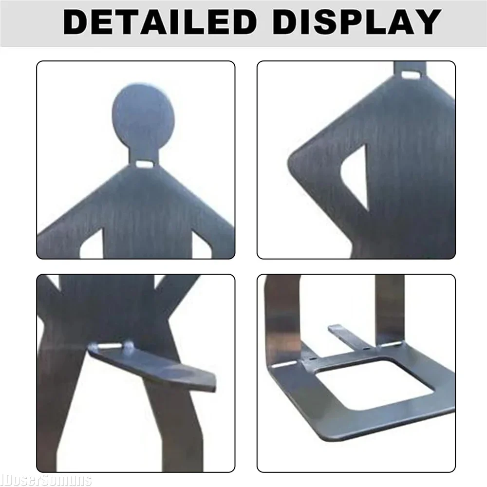 Outdoor Stainless Steel Churrasco Sausage Rack, Portable Sausage Rack, Grill Rack, Cozinha Ferramentas, Churrasco Acessórios