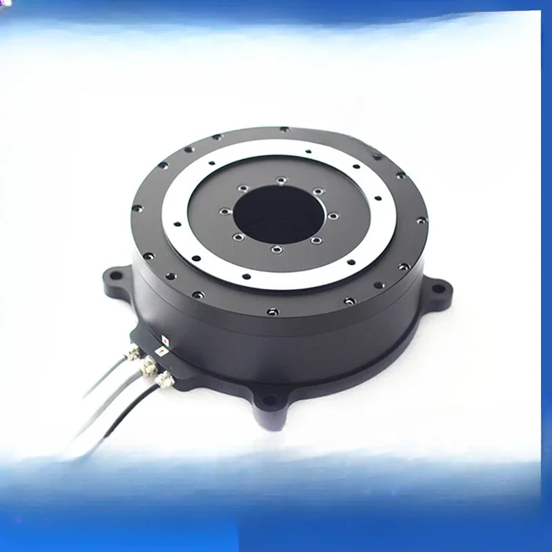 High Torque Hollow Rotary Platform, Flat Encoder Type Direct Drive DD Motor