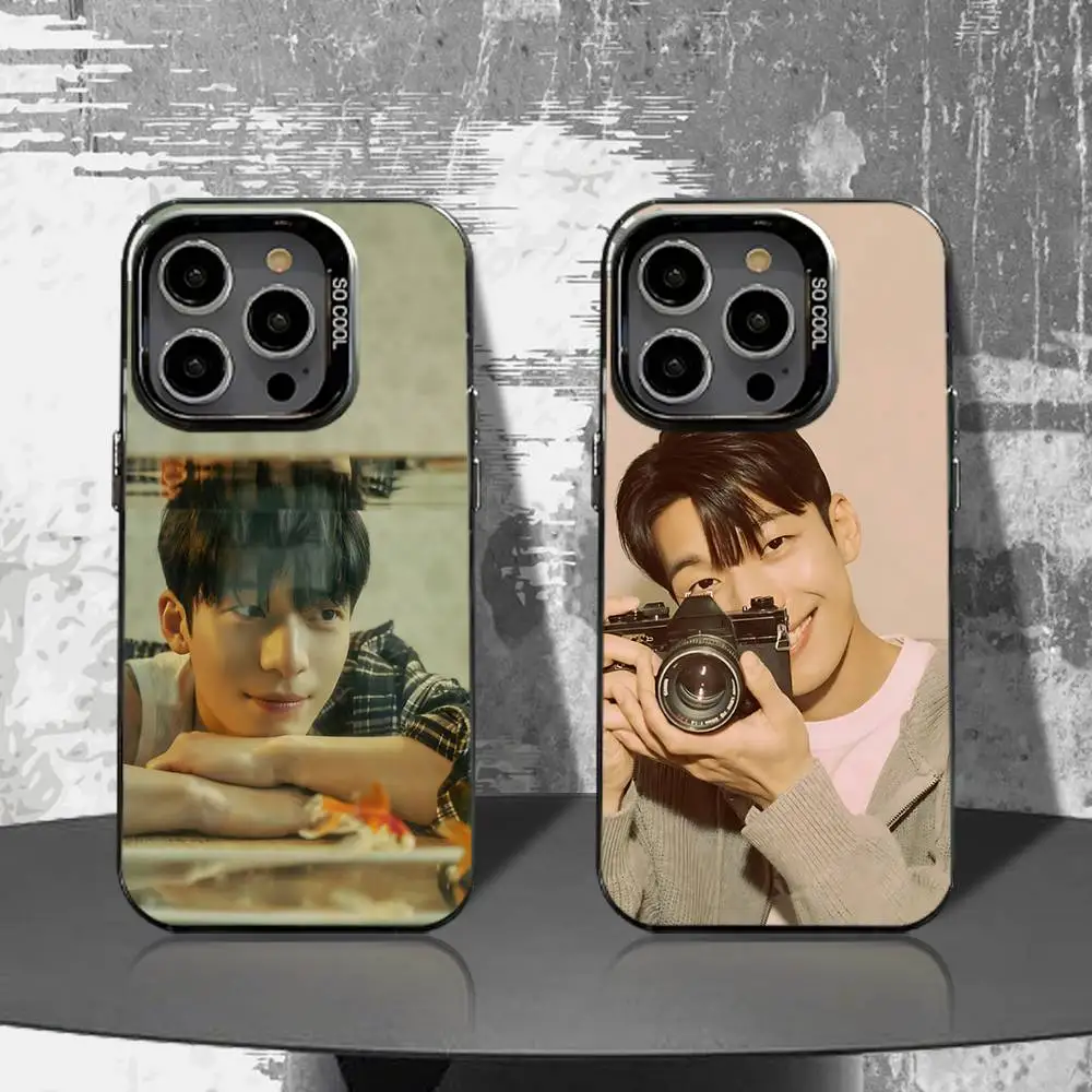 

W-Wi H-Ha-joon Phone Case For iPhone 16,15,14,13,12,11,Pro,XS,Max,Plus,Mini,SE4,E Black Matte Shockproof Cover