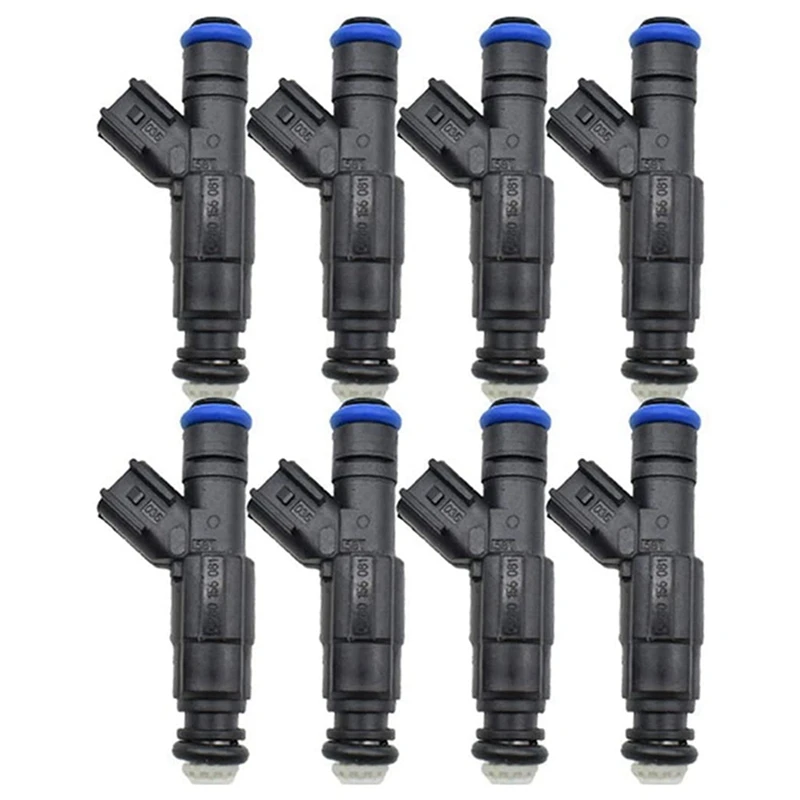 16Pcs Fuel Injector Nozzle For Marine Mercruiser V8 350  5.0 4.3L 6.2L 0280156081