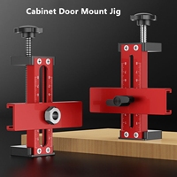 Cabinet Door Installation Positioner Aluminum Alloy Multifunctional Adjustable Cabinet Door Mounting Jig Cabinet Door Mount Jig