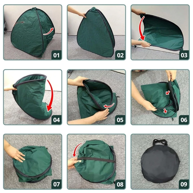 Cold Weather Plant Tent with Cloth Shell to Help Reduce Cold Air and Wind Exposure Around Home Garden Vegetation 0XXB