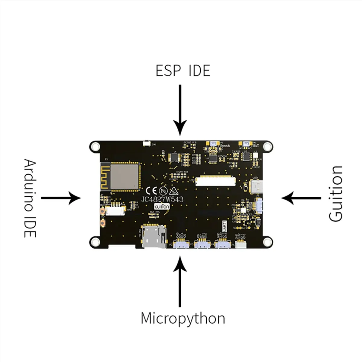 ablp-2x-esp32-s3-8m-psram-4m-フラッシュ-43-インチ-ips-480x270-hd-lcd-ディスプレイモジュール-wifi-bluetooth-240mhz-lx6-mcu-arduino-用-a