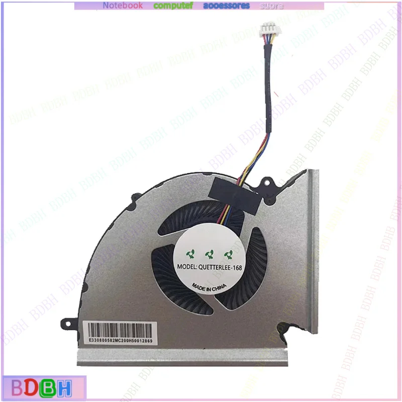 PABD1A010SHL Laptop CPU GPU Cooling Fan For MSI GP76 Leopard GE76 Raider Notebook PC Fans Cooler Radiator PABD1A010SHR N451 N452