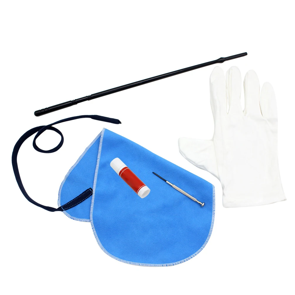 

Flute Cleaning Care Kits Absorbent Material Mouthpiece Brush Woodwind Instruments Maintenance