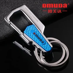 OMUDA Keychain Car Key Chain Stainless Steel Key Ring Keyrings for Friend  Man Women Gifts