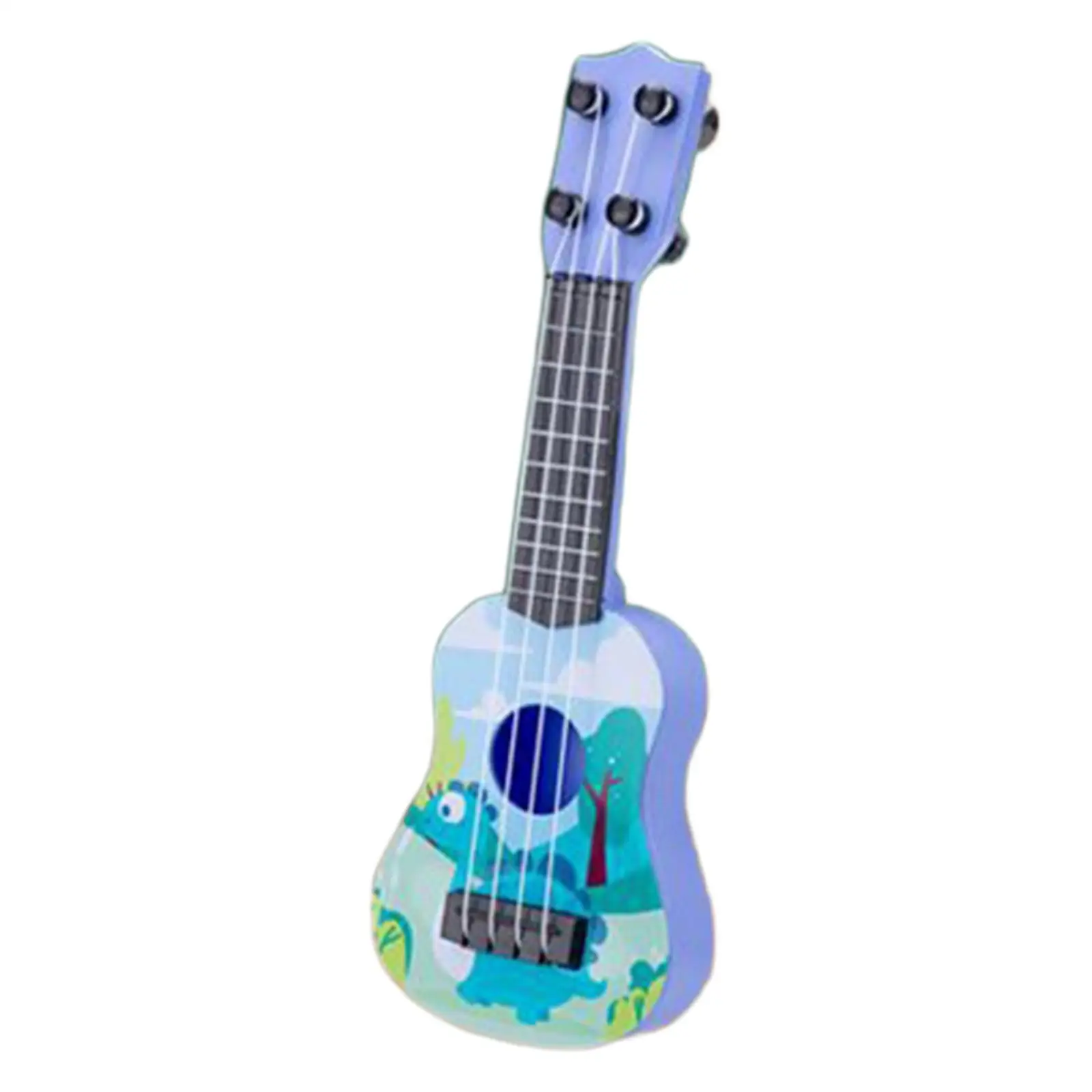 Mini Ukulele JEToy à 4 Cordes Réglables, Petit Jouet Classique Musical