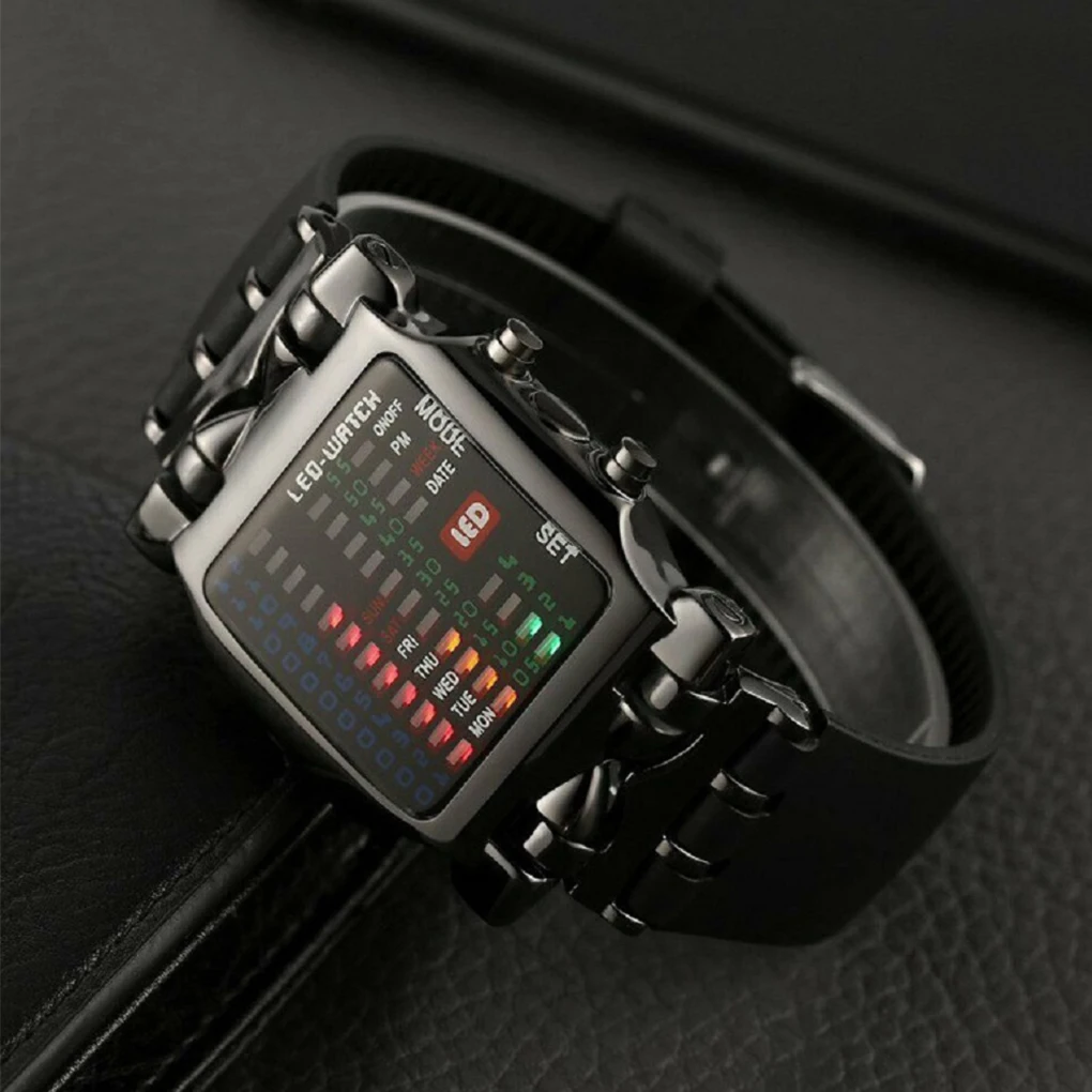 Electronic LED Digital Wrist Watch Portable Wristwatch Watches Birthday