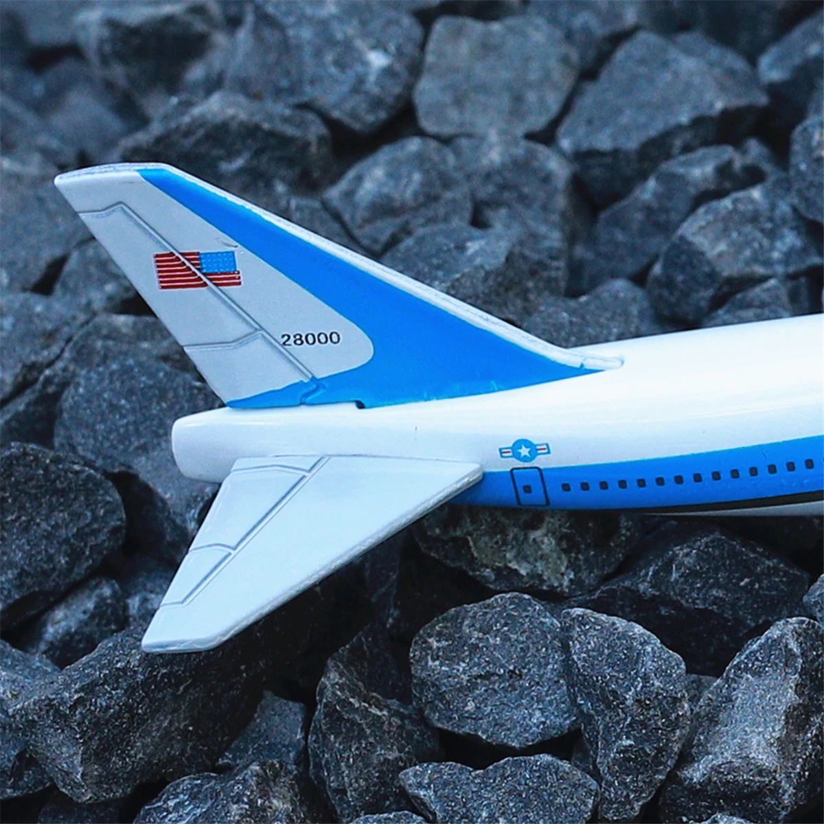 Modèle d'avion America Force One B747 Airlines Boeing, échelle 1:400, ajout idéal à toute collection d'avions moulés sous pression