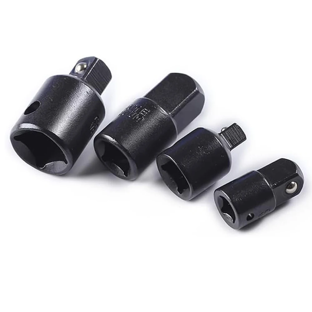 4-teiliges Steckschlüssel-Adapter-Set 3/8 auf 1/2 Steckschlüsseladapter 3/8 auf 1/4 Vierkant-Ratschenreduzierer-Sets für Automobil und Bauwesen – Detail 3