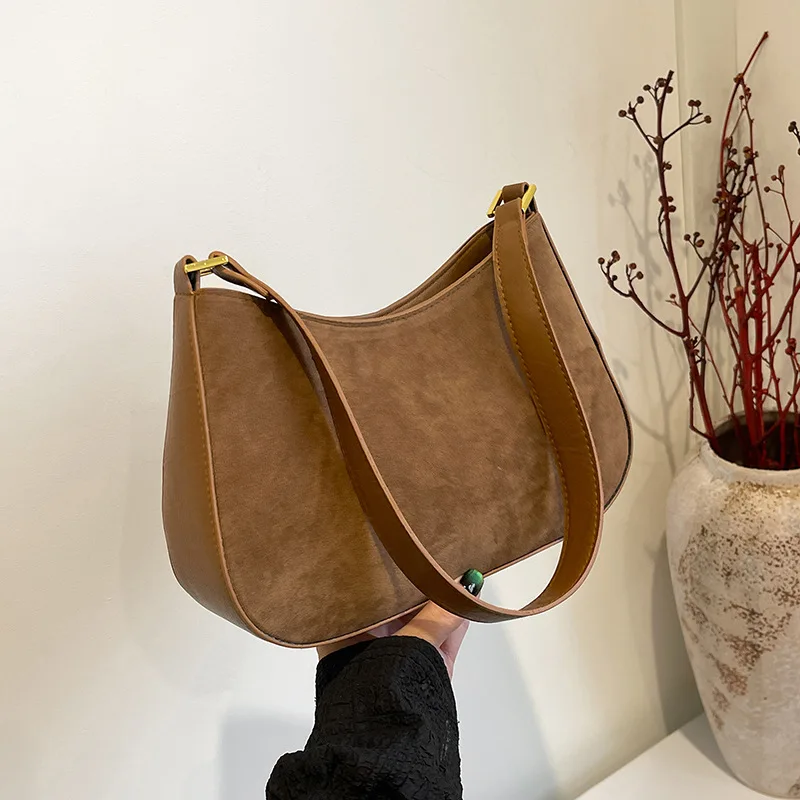 Simple Solid Suede …