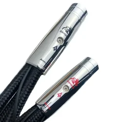 cheap--Mythical Creature Series Dragon XLR Balance Cable Perfect-Surface Pure Silver (PSS) with case