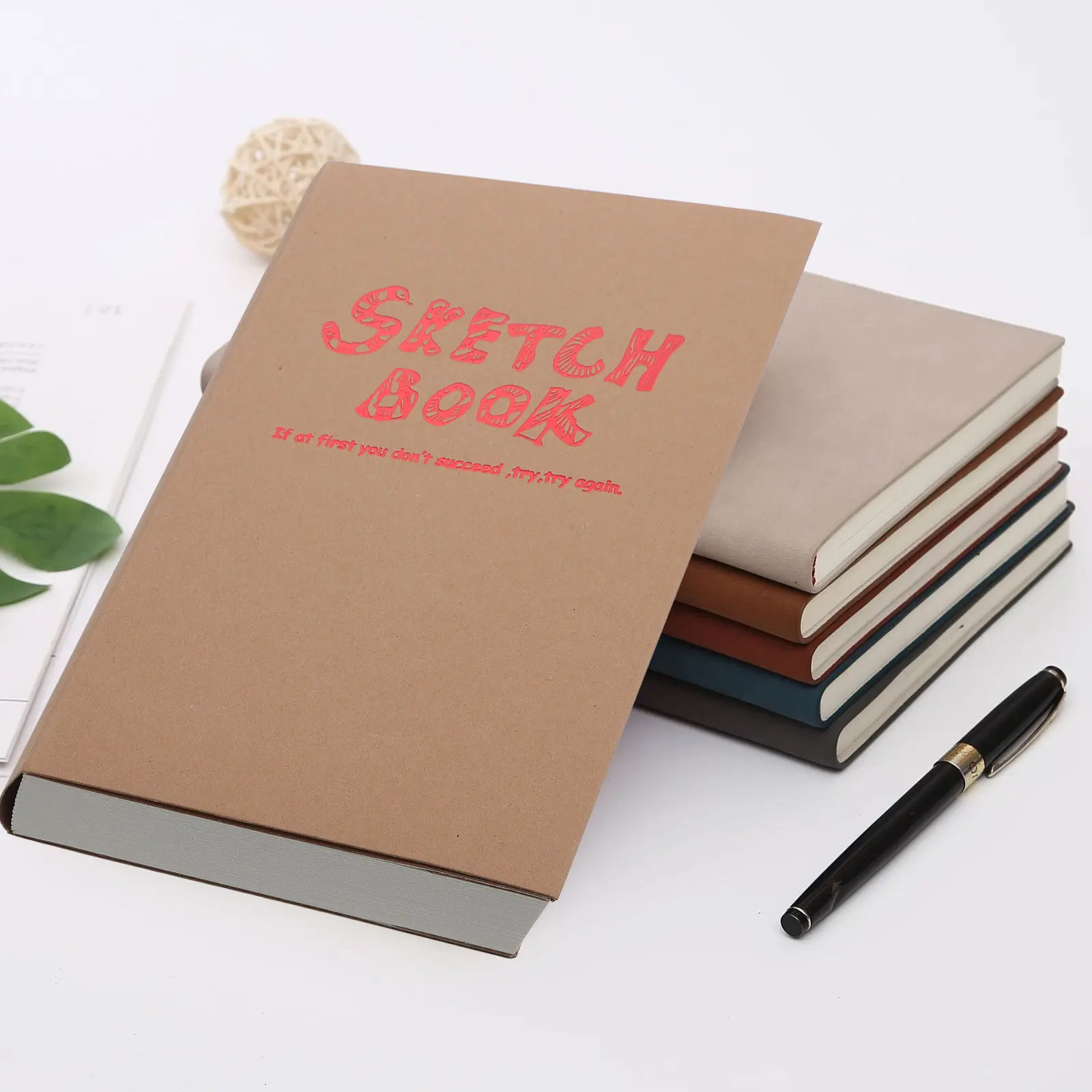 Sketch Book Blank Paper Thick Pages Simple Design Perfect for Students Drawing Painting Creative Sketch Pad Painting Book