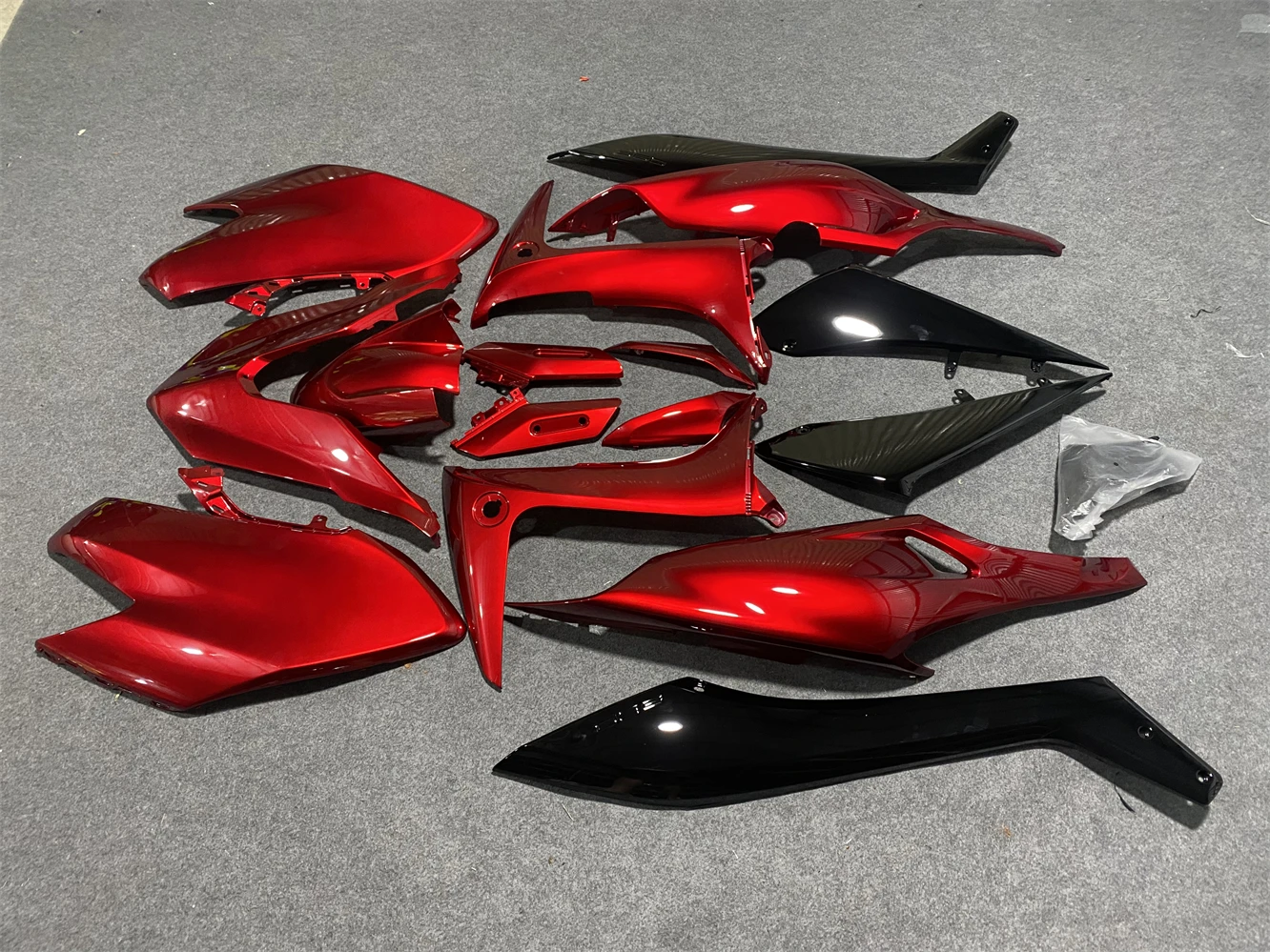 Motorcycle fairing fit Yamaha TMAX560 2021 22 560 2020 2021 2022 Body fairing Burgundy black motorcycle housing