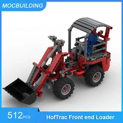 MOC Building Blocks HofTrac Front end Loader For Farm Equipment Model DIY Assemble Bricks Creative Collection Toys Gifts 512PCS