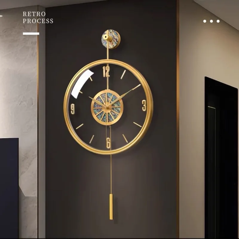 Artistic Creativity Living Room Decoration  Wall Clock Modern Design Clocks Wall Home Decor for Household Use Modern Style