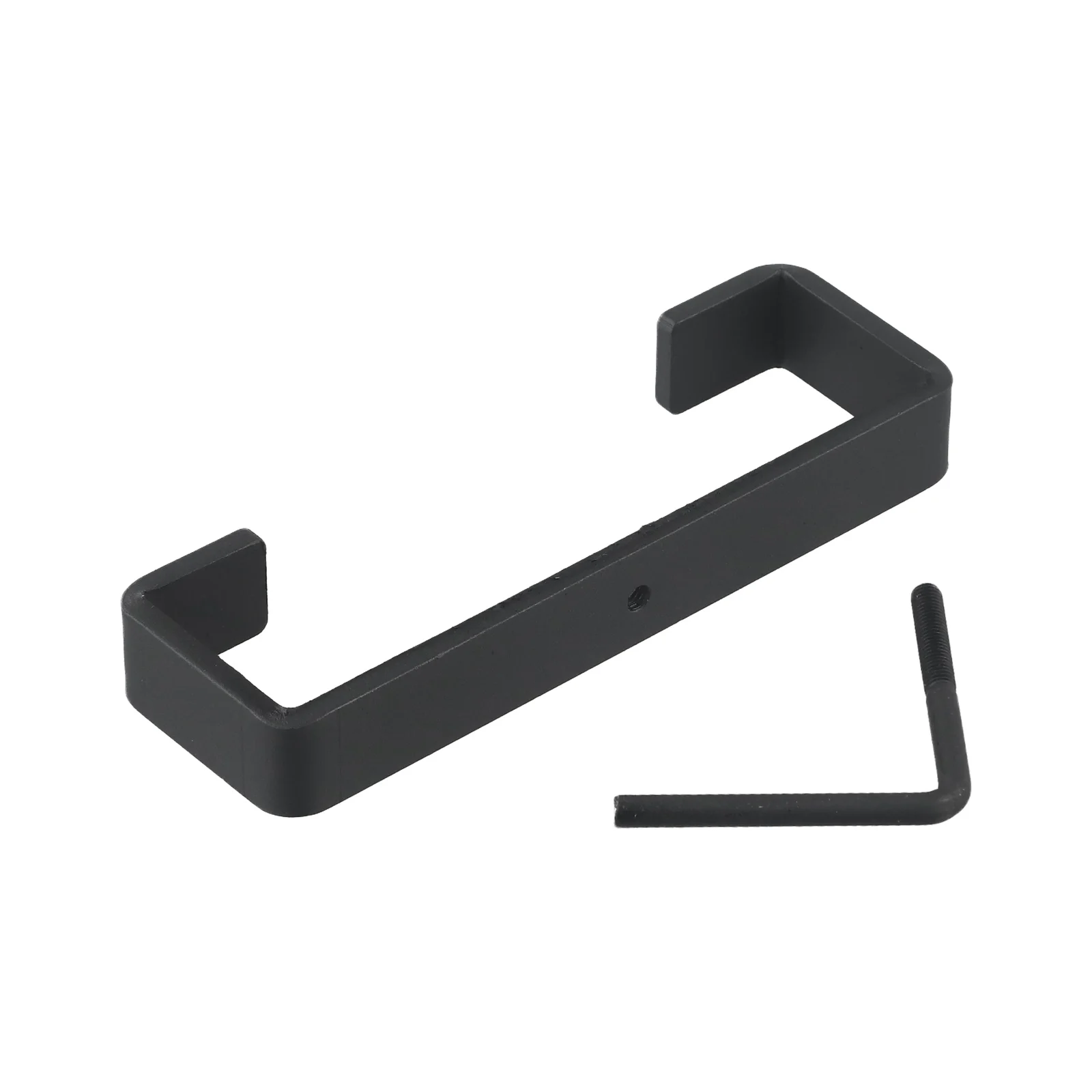 4-inch Post Anchor Post Anchor Base Black Finish Construction Easy Installation High-quality Steel Outdoor Organization