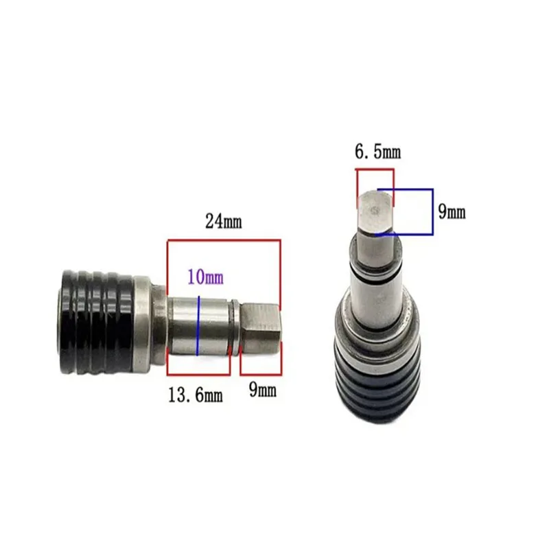 Lithium electric drill change electricity screwdriver shaft  screw correction quick cape telescopic shaft