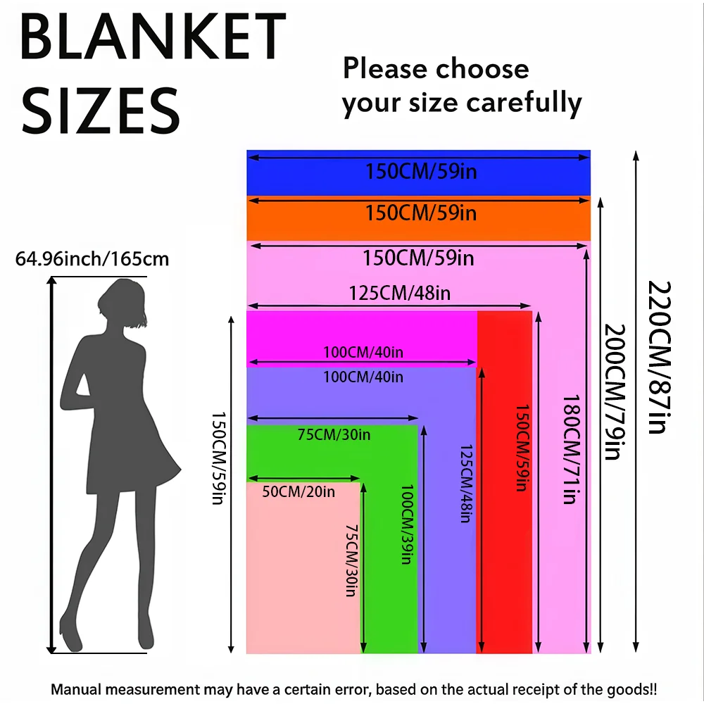 Mexican Day of the Dead Blanket Soft Warm And Thick Perfect For Bedroom Living Room Bed Sofa Camping Picnic Office Gift - view 6