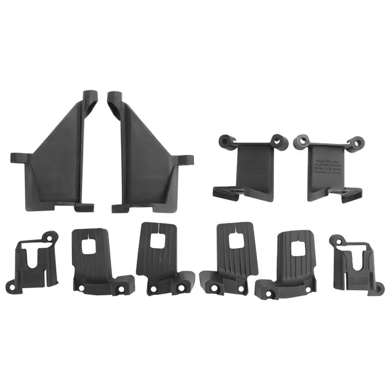 

ABHX-Left+Right Headlight Repair Bracket Kits 63117205837 63117205838 For BMW X5 E70 X6 E71 E72 Hybrid Headlamp Mount Bracket