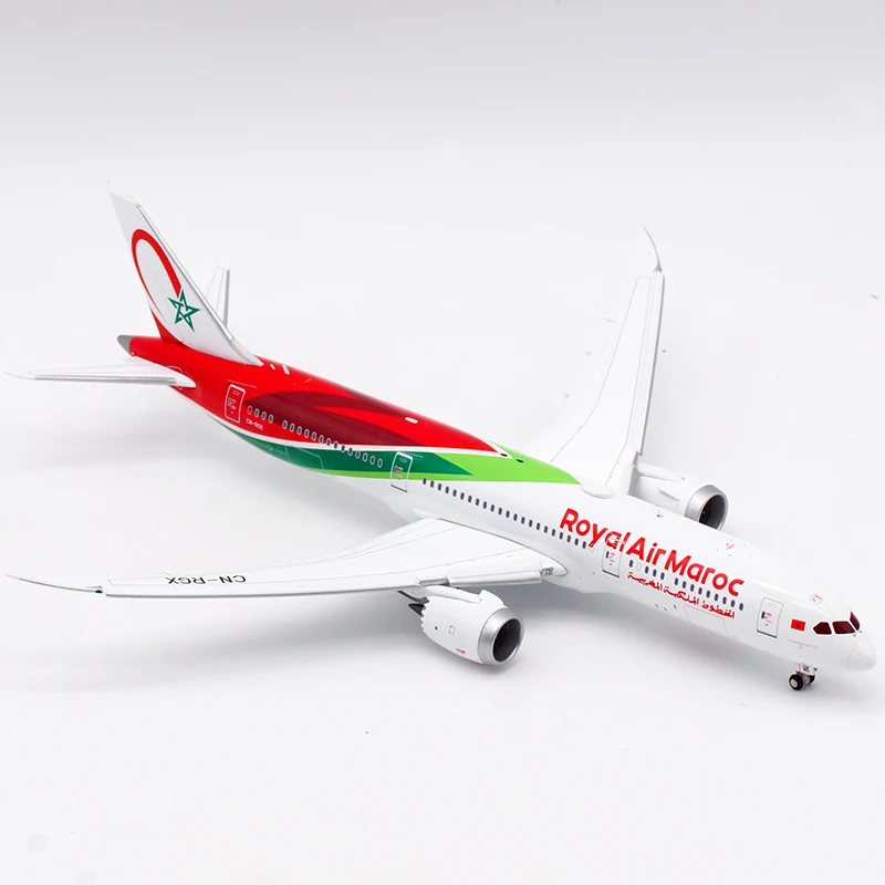 XX4172A Alloy Collectible Plane Gift JC Wings 1:400 Royal Air Maroc Boeing B787-9 Diecast Aircraft Jet Model CN-RGX Flaps Down