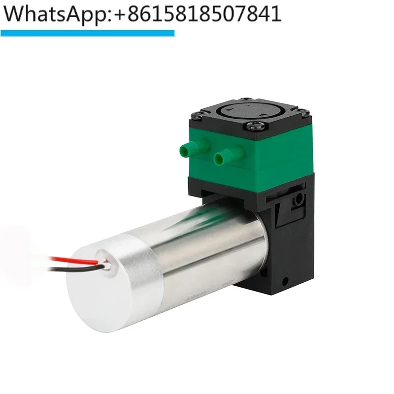 Diaphragm liquid pump 12V self suction pump, small oil-free 24V micro vacuum gas-liquid dual-purpose pump, corrosion-resistant