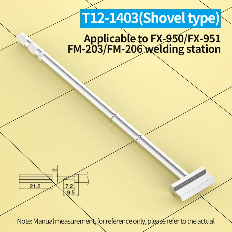 T12 Soldeerbout Tips T12-1401 1402 1403 1404 1405 1406 Soldeerbout Tip voor HAKKO FX-951 Lasstation DIY Lassen