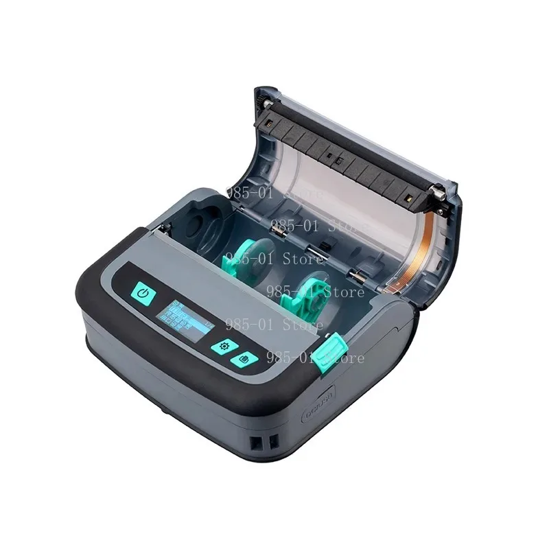 4 Inch Portable Thermal Label Printer, BT NFC Mobile Printing Device