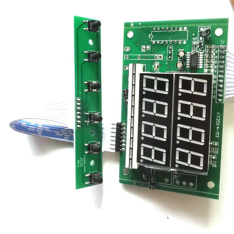 Anzeigetafel mit Taste für Ultraschallgenerator