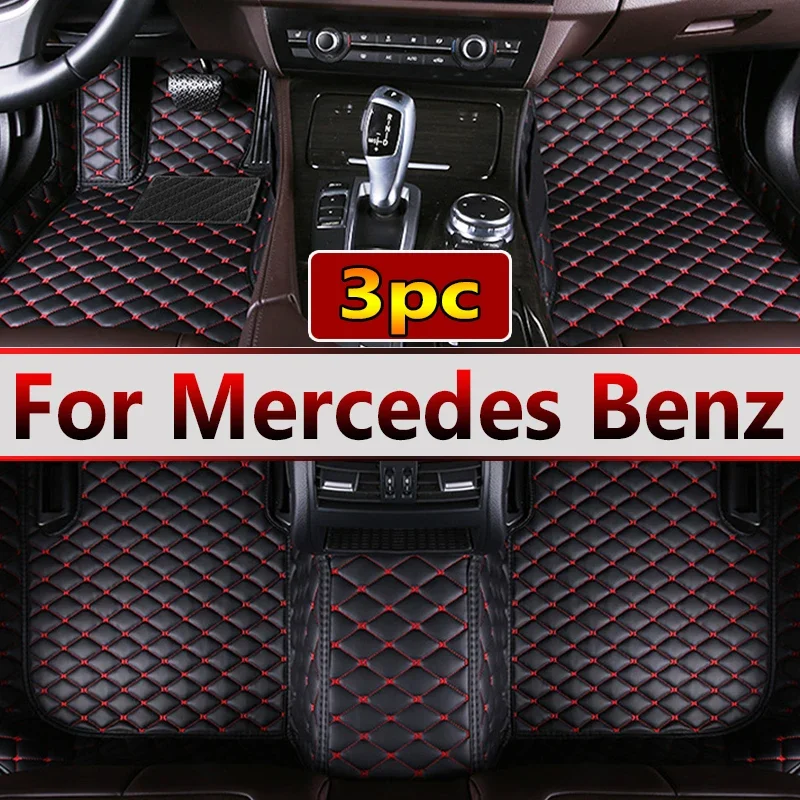

Car Floor Mats For Mercedes Benz A Class W176 2013~2018 Auto Dirt-resistan Carpet Waterproof Floor Mats Car Accessories Interior