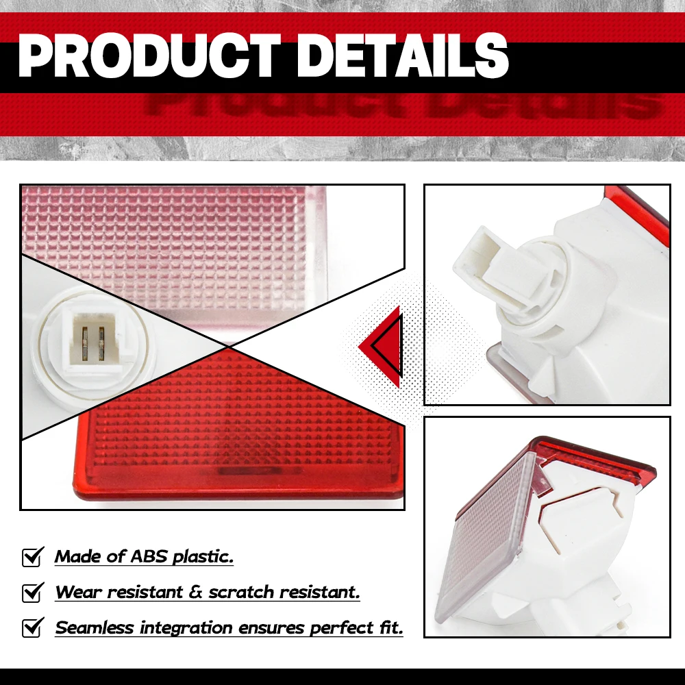 الباب الخلفي الداخلي ترخيص ضوء الكسوة لمرسيدس بنز A B C E GLA GL ML الفئة W156 W176 W221 W212 C117 X117 A 2218202101 #5