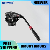 NEEWER GM001 GM002 Metal Hydraulic Pan Tilt Adjustable Damping Lug Camera Quick Mount Board Tripod Suitable for DJI RS2 RS3/PRO