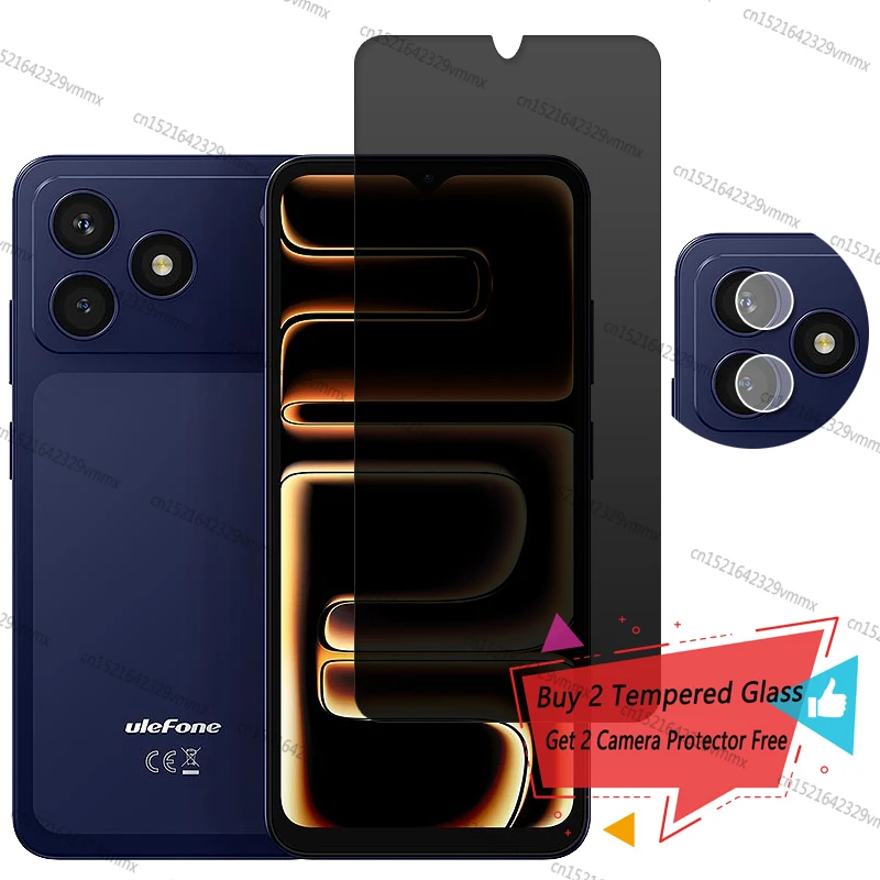 Privacy Tempered Glass For Ulefone Note 23 Privacy Screen Protector Ulefone Note 23 Glass For Ulefone Note 23 Camera Lens Film