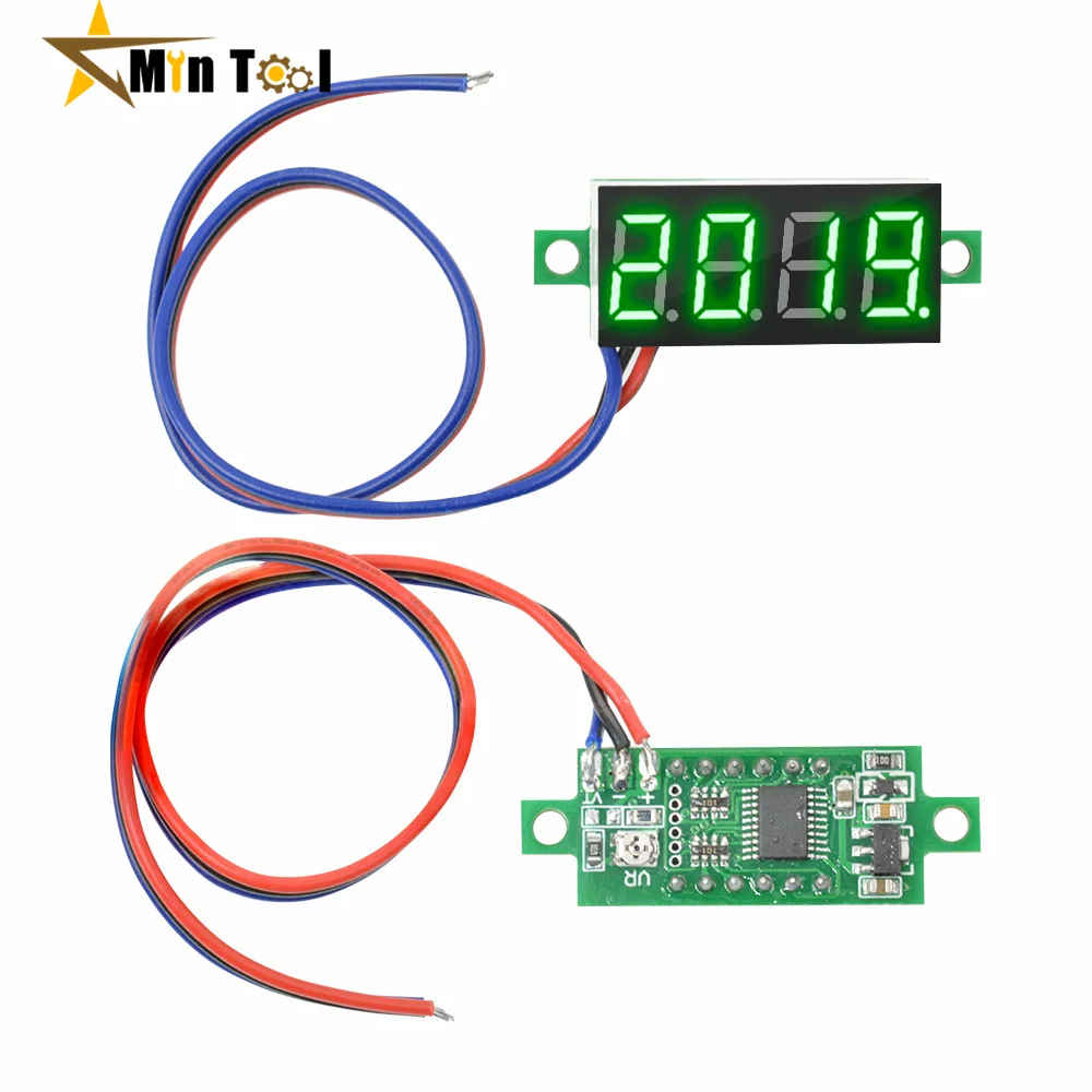 0-100 0.0,36 "ini ini igital ololtmeter 4 igigit eter eter ololtage eter meter lecanel leclectric ololtage ester éster auauge ire ire para leclectrician ool ool