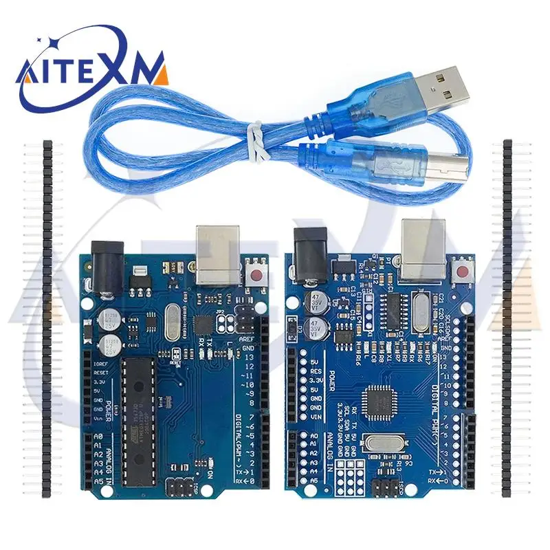 Płyta rozwojowa UNO R3 ATMEGA328P CH340 / ATEGA16U2 kompatybilna z Arduino z kablem R3/R4 UNO Proto tarcza karta rozszerzenia