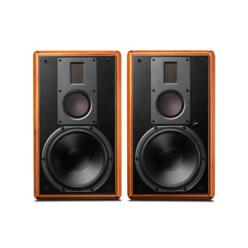 HIVI M5A Three-way Wireless Active Bookshelf Speakers 8 Inch Mid-woofer Isodynamic Ribbon Tweeter WIFI Bluetooth Active Speaker