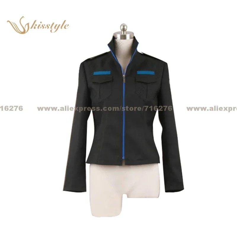 

Anime Bakemonogatari Monstory/Monogatari Senjougahara Hitagi Black Jacket Cosplay Costume,Customized Accepted