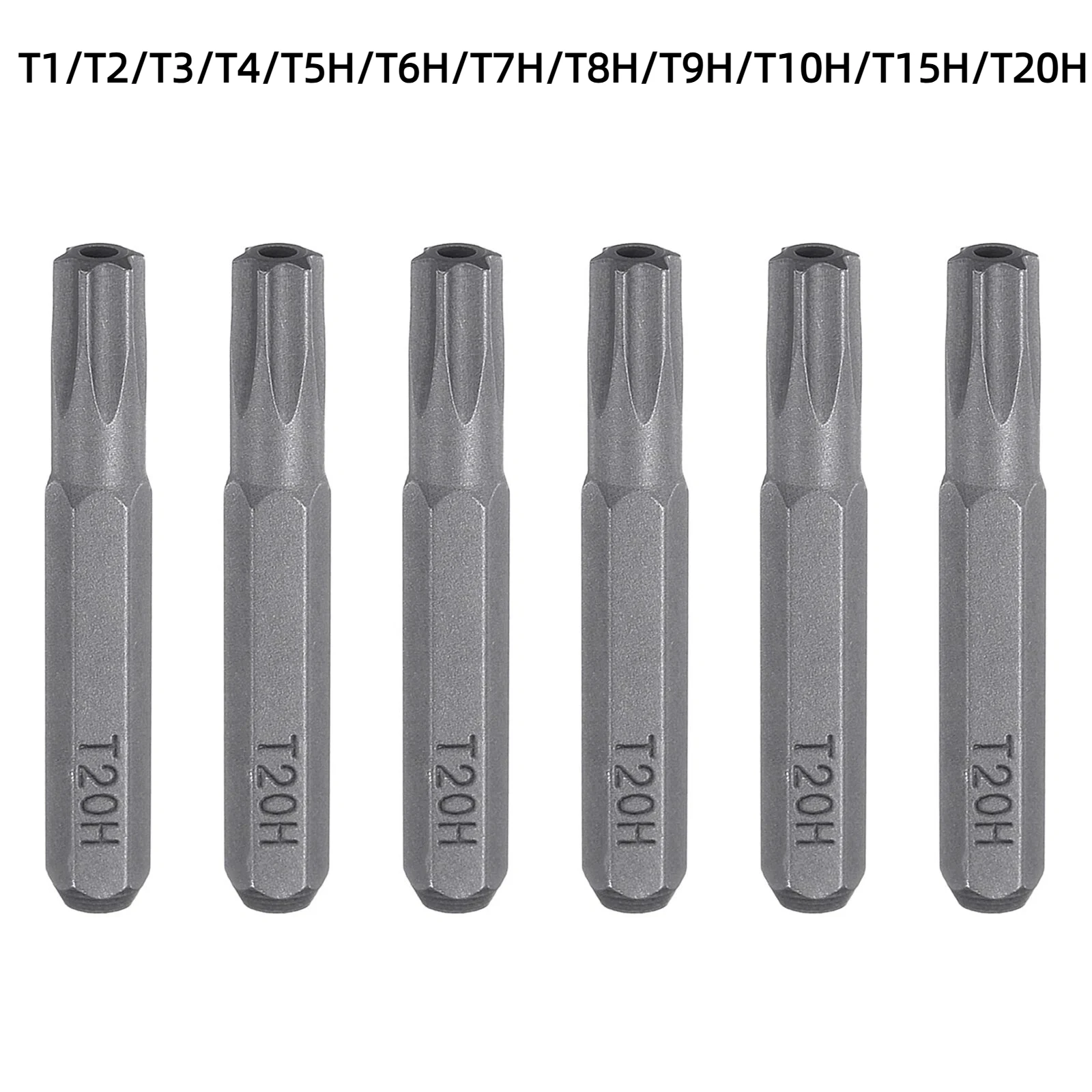 6/12pcs Torx Screwdriver Bit 5/32