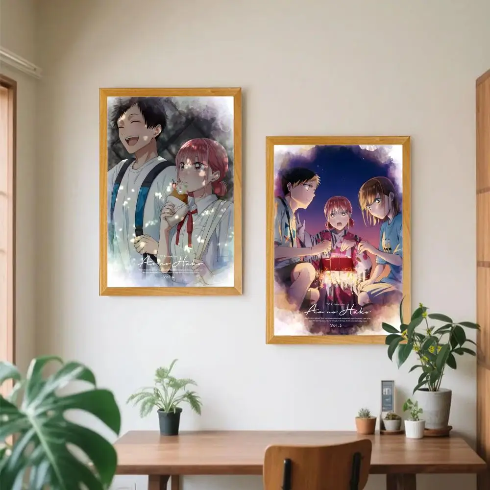 آو نو هاكو ملصق HD الفن لزجة جدار مقاوم للماء المنزل أنيمي فيلم المغني غرفة المعيشة غرفة نوم بار الديكور الجمالي