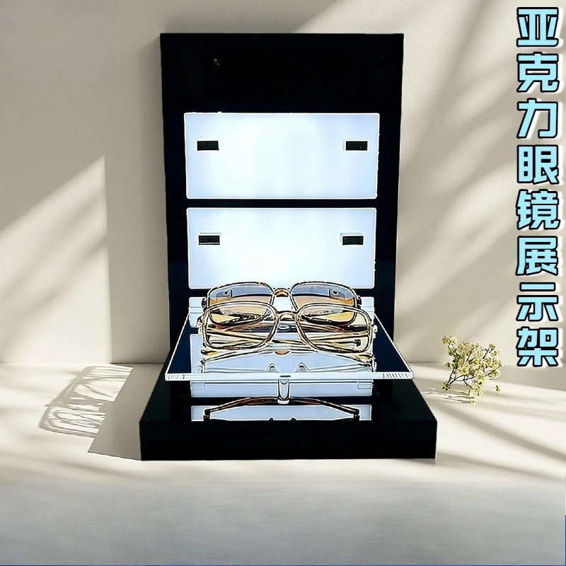 Acrylic glasses display stand, optical store multi-layer desktop sunglasses display stand, glasses storage stand