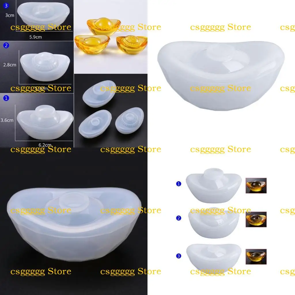 

9HJK счастливчик китайский слиток кремнезый плесень эпоксидная смола