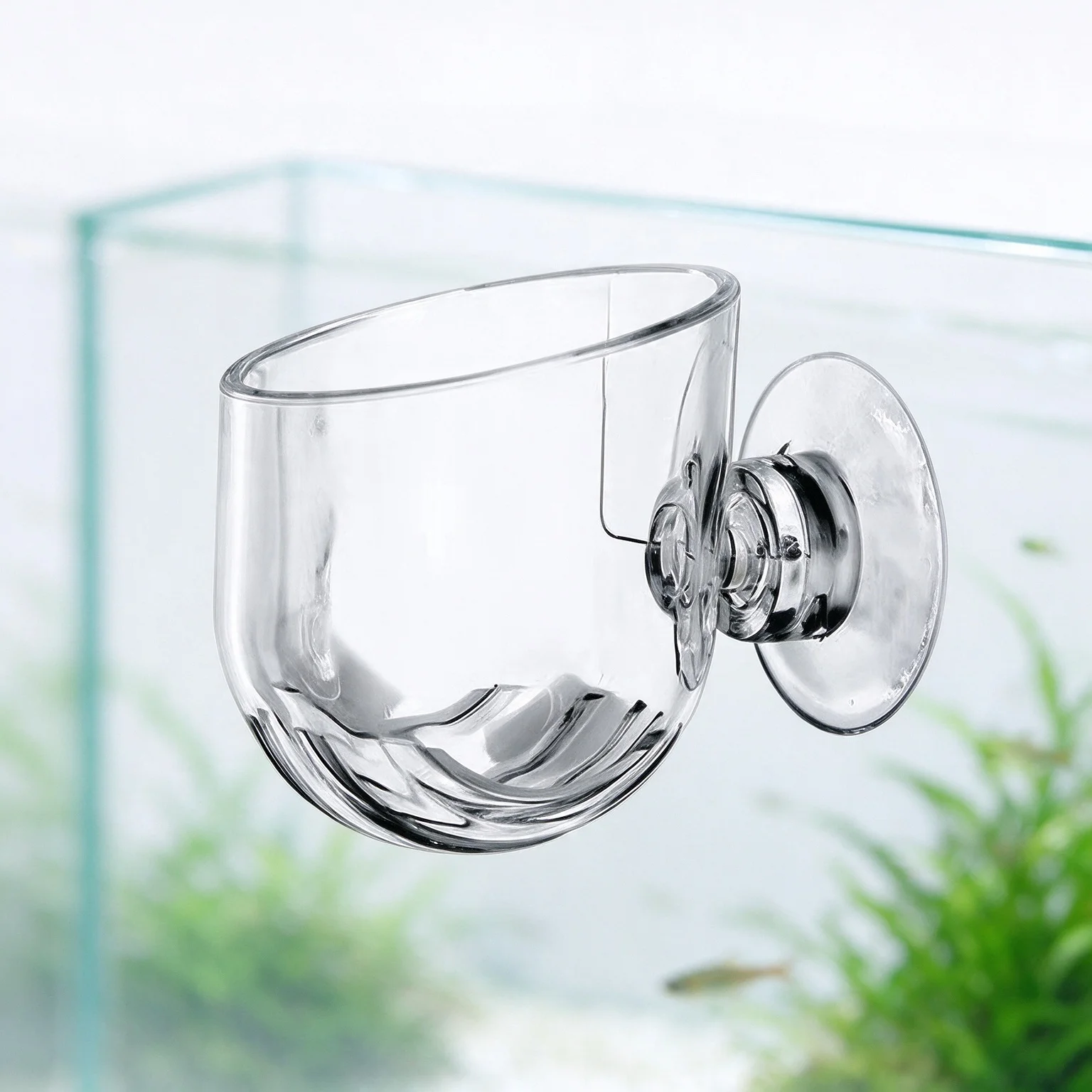 Plant Aquarium Pot - 1 Pc Acrylic Aquatic Plant Cup