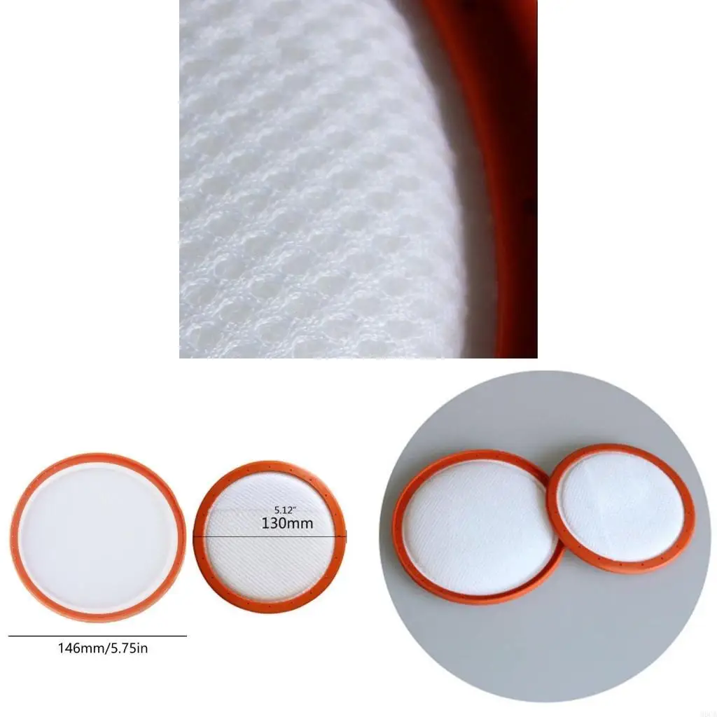 M6CB HV Filter Cotton HEPA Filters for Midea C3-L148B C3-L143B 146/130mm