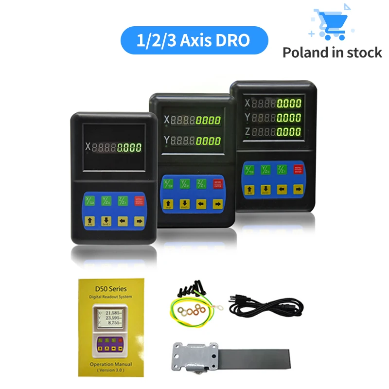 

Dro 1 Axis/2 Axis/3 Axis Dro Digital Readout Display System for Milling Lathe Machine