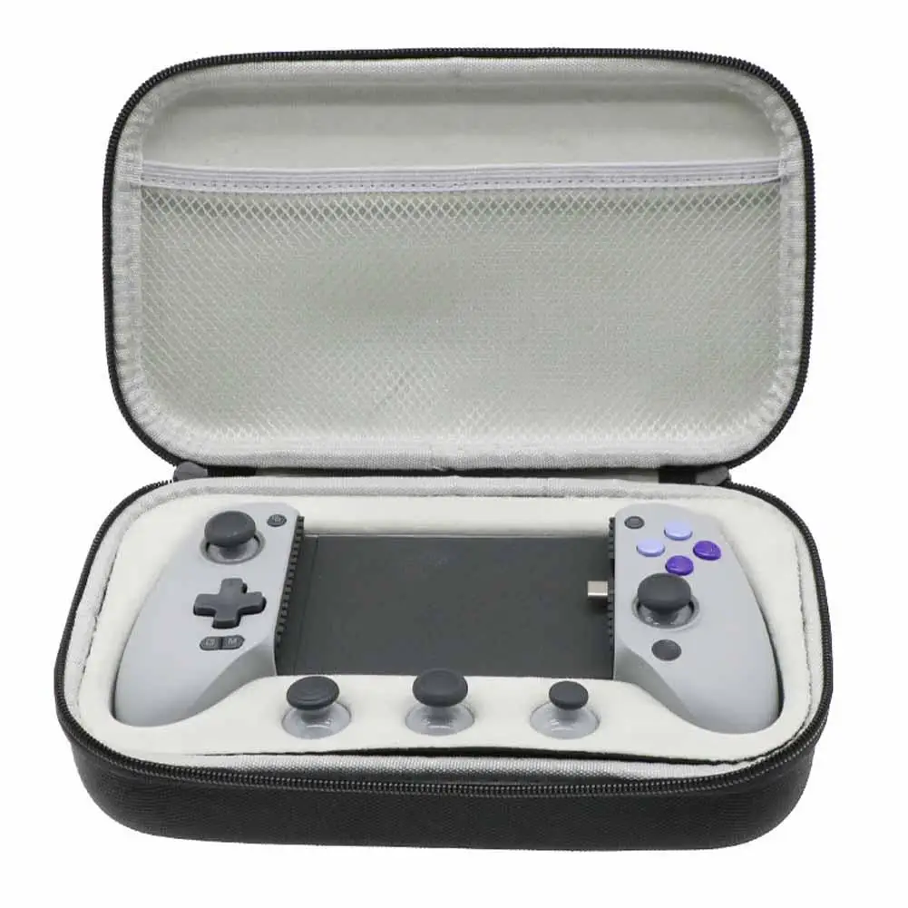 Carrying Case for GameSir G8 Handheld Game Console Storage Bag Zipper Organizer Pouch All-round Protection with Mesh Pocket